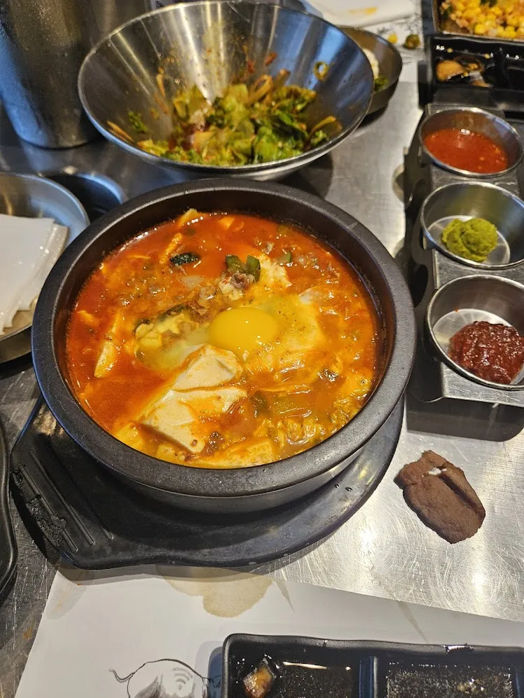 Soy Bean Soup or Kimchi Soup